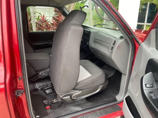 2008 Redfire Metallic /Medium Dk Flint Ford Ranger Sport LOW MILES 51,759 X CAB LOADED (1FTYR14U28P) with an 3.0L OHV V6 Engine engine, Automatic transmission, located at 4701 North Dixie Hwy, Pompano Beach, FL, 33064, (954) 422-2889, 26.240938, -80.123474 - OUR WEBPAGE FLORIDACARS1.COM HAS OVER 100 PHOTOS AND FREE CARFAX LINK 2008 Ford Ranger Sport Club Cab Pickup 3.0L V6 F Gasoline 20 MPG Rear Wheel Drive Features ABS Brakes Air Conditioning Alloy Wheels AM/FM Stereo Automatic Transmission Auxiliary Audio Input Bed Liner CD Audio Cloth Seats Power Loc- Photo#85