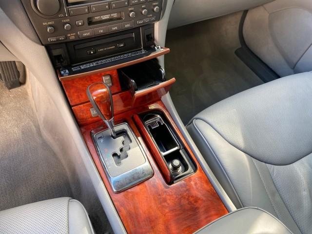 2004 Flint Mica /Ash Lexus LS 430 LOW MILES 79,700 1 OWNER (JTHBN36F740) with an 4.3L DOHC EFI 32-Valve V8 Engine engine, Automatic transmission, located at 4701 North Dixie Hwy, Pompano Beach, FL, 33064, (954) 422-2889, 26.240938, -80.123474 - OUR WEBPAGE FLORIDACARS1.COM HAS OVER 100 PHOTOS AND FREE CARFAX LINK 2004 Lexus LS 430 1 OWNER Sedan 4 DR 4.3L V8 F DOHC 32V Gasoline 25 MPG Rear Wheel Drive Features A/C Seat(s) ABS Brakes Air Conditioning Alloy Wheels AM/FM Stereo Automatic Transmission Cassette Player CD Audio Cruise Control Lea- Photo#43