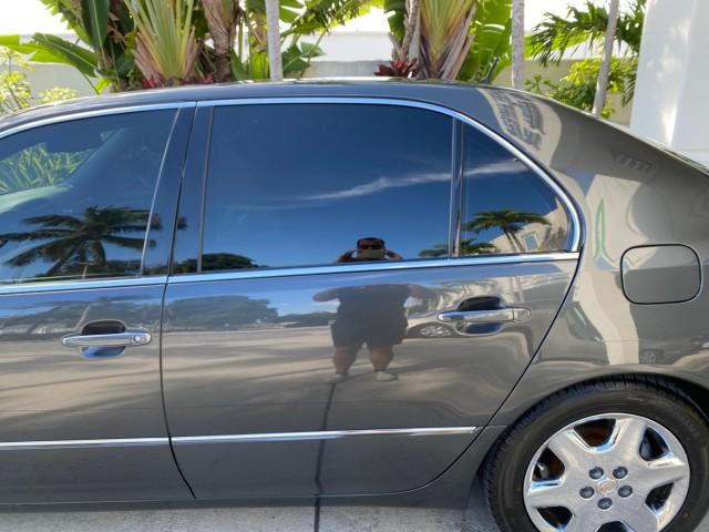 2004 Flint Mica /Ash Lexus LS 430 LOW MILES 79,700 1 OWNER (JTHBN36F740) with an 4.3L DOHC EFI 32-Valve V8 Engine engine, Automatic transmission, located at 4701 North Dixie Hwy, Pompano Beach, FL, 33064, (954) 422-2889, 26.240938, -80.123474 - OUR WEBPAGE FLORIDACARS1.COM HAS OVER 100 PHOTOS AND FREE CARFAX LINK 2004 Lexus LS 430 1 OWNER Sedan 4 DR 4.3L V8 F DOHC 32V Gasoline 25 MPG Rear Wheel Drive Features A/C Seat(s) ABS Brakes Air Conditioning Alloy Wheels AM/FM Stereo Automatic Transmission Cassette Player CD Audio Cruise Control Lea- Photo#52