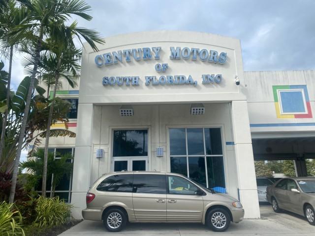 2002 Light Almond Pearl Metallic /Taupe Chrysler Town and Country Limited LOW MILES 54,870 (2C8GP64L92R) with an 3.8L SMPI V6 Engine engine, Automatic transmission, located at 4701 North Dixie Hwy, Pompano Beach, FL, 33064, (954) 422-2889, 26.240938, -80.123474 - OUR WEBPAGE FLORIDACARS1.COM HAS OVER 100 PHOTOS AND FREE CARFAX LINK 2002 Chrysler Town AND Country Limited Van 3.8L V6 F OHV 12V Gasoline 24 MPG Front Wheel Drive Features ABS Brakes Air Conditioning Alloy Wheels AM/FM Stereo Automatic Transmission CD Audio Cruise Control Full Roof Rack Leather Se- Photo#0