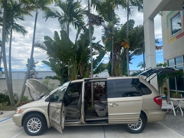 2002 Light Almond Pearl Metallic /Taupe Chrysler Town and Country Limited LOW MILES 54,870 (2C8GP64L92R) with an 3.8L SMPI V6 Engine engine, Automatic transmission, located at 4701 North Dixie Hwy, Pompano Beach, FL, 33064, (954) 422-2889, 26.240938, -80.123474 - OUR WEBPAGE FLORIDACARS1.COM HAS OVER 100 PHOTOS AND FREE CARFAX LINK 2002 Chrysler Town AND Country Limited Van 3.8L V6 F OHV 12V Gasoline 24 MPG Front Wheel Drive Features ABS Brakes Air Conditioning Alloy Wheels AM/FM Stereo Automatic Transmission CD Audio Cruise Control Full Roof Rack Leather Se- Photo#8