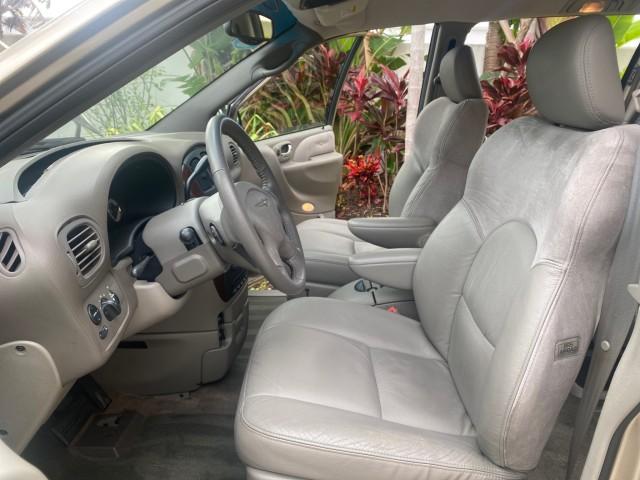 2002 Light Almond Pearl Metallic /Taupe Chrysler Town and Country Limited LOW MILES 54,870 (2C8GP64L92R) with an 3.8L SMPI V6 Engine engine, Automatic transmission, located at 4701 North Dixie Hwy, Pompano Beach, FL, 33064, (954) 422-2889, 26.240938, -80.123474 - OUR WEBPAGE FLORIDACARS1.COM HAS OVER 100 PHOTOS AND FREE CARFAX LINK 2002 Chrysler Town AND Country Limited Van 3.8L V6 F OHV 12V Gasoline 24 MPG Front Wheel Drive Features ABS Brakes Air Conditioning Alloy Wheels AM/FM Stereo Automatic Transmission CD Audio Cruise Control Full Roof Rack Leather Se- Photo#10