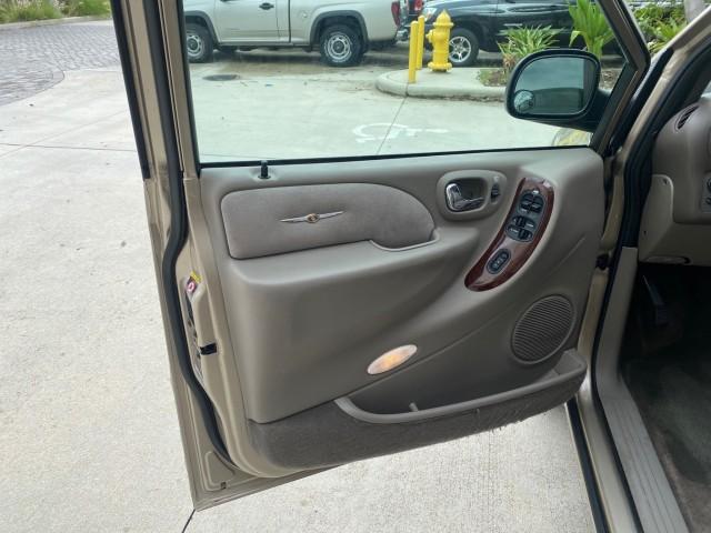 2002 Light Almond Pearl Metallic /Taupe Chrysler Town and Country Limited LOW MILES 54,870 (2C8GP64L92R) with an 3.8L SMPI V6 Engine engine, Automatic transmission, located at 4701 North Dixie Hwy, Pompano Beach, FL, 33064, (954) 422-2889, 26.240938, -80.123474 - OUR WEBPAGE FLORIDACARS1.COM HAS OVER 100 PHOTOS AND FREE CARFAX LINK 2002 Chrysler Town AND Country Limited Van 3.8L V6 F OHV 12V Gasoline 24 MPG Front Wheel Drive Features ABS Brakes Air Conditioning Alloy Wheels AM/FM Stereo Automatic Transmission CD Audio Cruise Control Full Roof Rack Leather Se- Photo#31