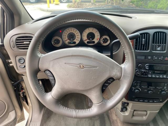 2002 Light Almond Pearl Metallic /Taupe Chrysler Town and Country Limited LOW MILES 54,870 (2C8GP64L92R) with an 3.8L SMPI V6 Engine engine, Automatic transmission, located at 4701 North Dixie Hwy, Pompano Beach, FL, 33064, (954) 422-2889, 26.240938, -80.123474 - OUR WEBPAGE FLORIDACARS1.COM HAS OVER 100 PHOTOS AND FREE CARFAX LINK 2002 Chrysler Town AND Country Limited Van 3.8L V6 F OHV 12V Gasoline 24 MPG Front Wheel Drive Features ABS Brakes Air Conditioning Alloy Wheels AM/FM Stereo Automatic Transmission CD Audio Cruise Control Full Roof Rack Leather Se- Photo#34