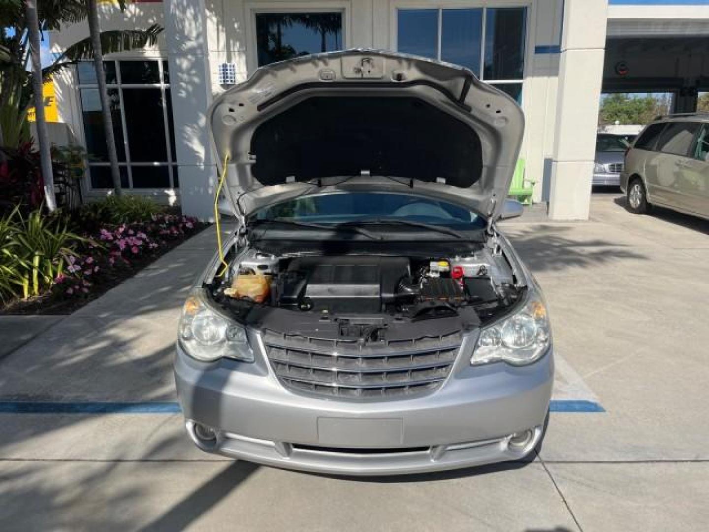 2008 Silver Steel Metallic /Slate Gray Chrysler Sebring Limited LOW MILES 38,605 (1C3LC65M68N) with an 3.5L SOHC MPI 24-Valve HO V6 Engine engine, Automatic transmission, located at 4701 North Dixie Hwy, Pompano Beach, FL, 33064, (954) 422-2889, 26.240938, -80.123474 - 2008 CHRYSLER SEBRING LIMITED NEW $36,230 ROAD READY VIN: 1C3LC65M68N292663 NO ACCIDENTS NO RECALLS CONVERTIBLE POWER CONVERTIBLE TOP 3.5L V6 F DOHC 24V LIMITED LOW MILES 36,604 3.5L V6 GASOLINE POWER MIRRORS POWER HEATED SEATS/MIRRORS FRONT WHEEL DRIVE BLUETOOTH 6 SERVICE RECORDS DVD Alloy Wheels A - Photo#56