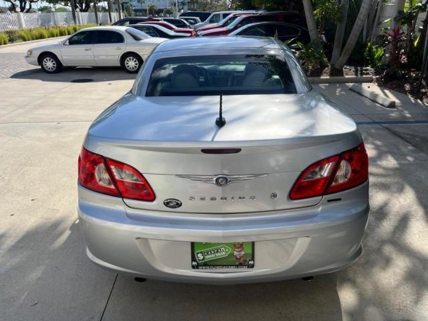 2008 Silver Steel Metallic /Slate Gray Chrysler Sebring Limited LOW MILES 38,605 (1C3LC65M68N) with an 3.5L SOHC MPI 24-Valve HO V6 Engine engine, Automatic transmission, located at 4701 North Dixie Hwy, Pompano Beach, FL, 33064, (954) 422-2889, 26.240938, -80.123474 - 2008 CHRYSLER SEBRING LIMITED NEW $36,230 ROAD READY VIN: 1C3LC65M68N292663 NO ACCIDENTS NO RECALLS CONVERTIBLE POWER CONVERTIBLE TOP 3.5L V6 F DOHC 24V LIMITED LOW MILES 36,604 3.5L V6 GASOLINE POWER MIRRORS POWER HEATED SEATS/MIRRORS FRONT WHEEL DRIVE BLUETOOTH 6 SERVICE RECORDS DVD Alloy Wheels A - Photo#77