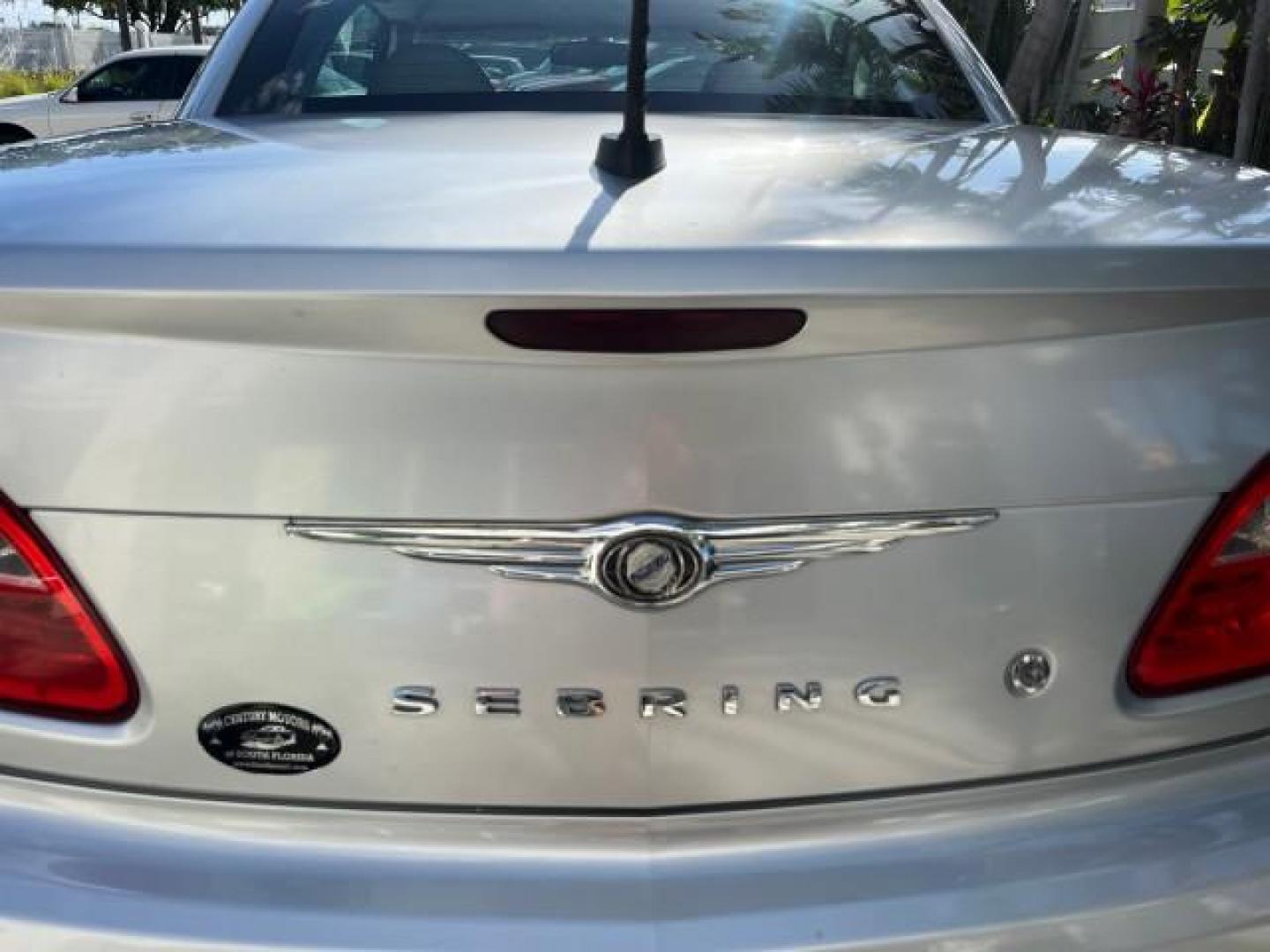 2008 Silver Steel Metallic /Slate Gray Chrysler Sebring Limited LOW MILES 38,605 (1C3LC65M68N) with an 3.5L SOHC MPI 24-Valve HO V6 Engine engine, Automatic transmission, located at 4701 North Dixie Hwy, Pompano Beach, FL, 33064, (954) 422-2889, 26.240938, -80.123474 - 2008 CHRYSLER SEBRING LIMITED NEW $36,230 ROAD READY VIN: 1C3LC65M68N292663 NO ACCIDENTS NO RECALLS CONVERTIBLE POWER CONVERTIBLE TOP 3.5L V6 F DOHC 24V LIMITED LOW MILES 36,604 3.5L V6 GASOLINE POWER MIRRORS POWER HEATED SEATS/MIRRORS FRONT WHEEL DRIVE BLUETOOTH 6 SERVICE RECORDS DVD Alloy Wheels A - Photo#82