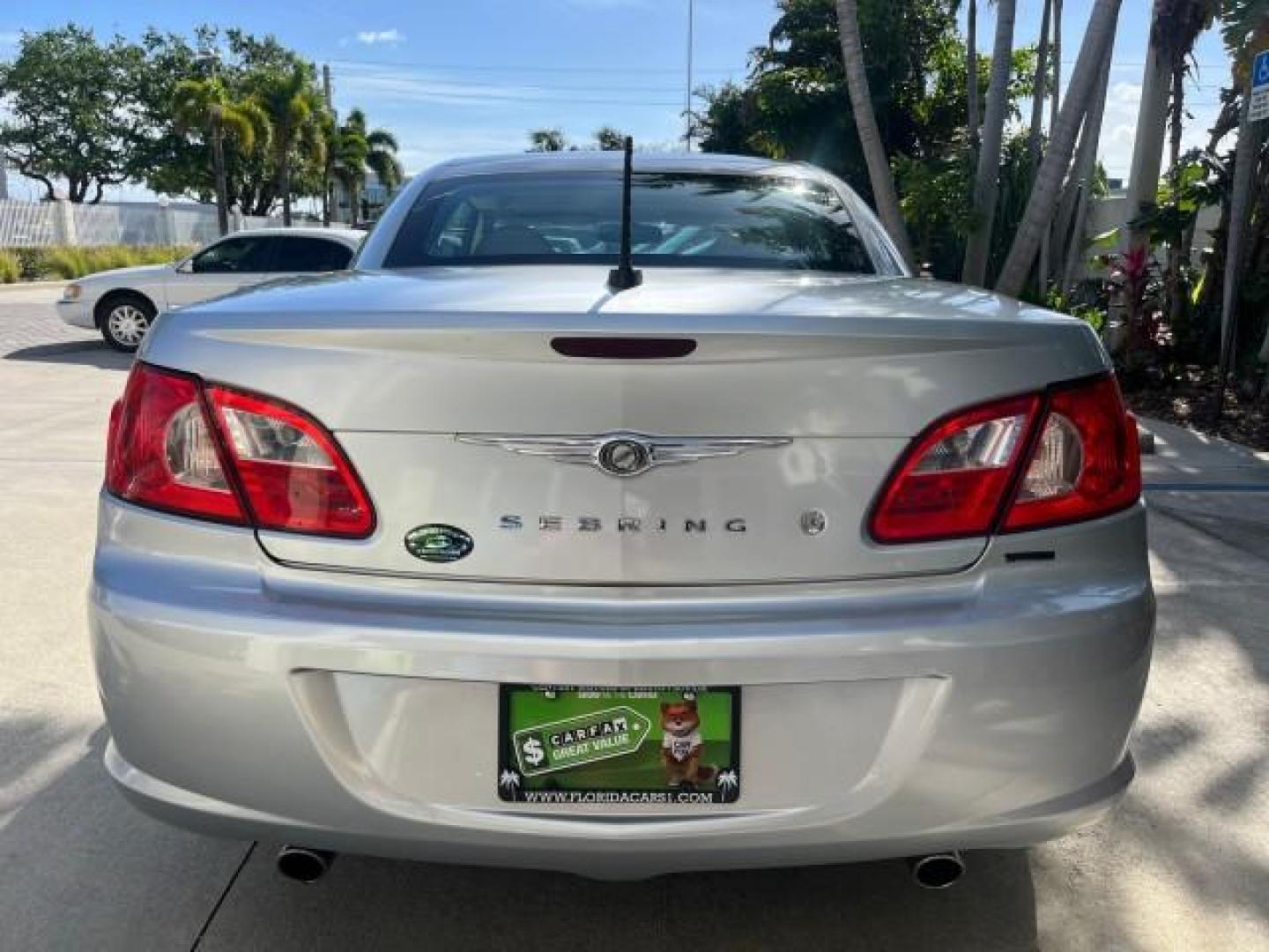 2008 Silver Steel Metallic /Slate Gray Chrysler Sebring Limited LOW MILES 38,605 (1C3LC65M68N) with an 3.5L SOHC MPI 24-Valve HO V6 Engine engine, Automatic transmission, located at 4701 North Dixie Hwy, Pompano Beach, FL, 33064, (954) 422-2889, 26.240938, -80.123474 - 2008 CHRYSLER SEBRING LIMITED NEW $36,230 ROAD READY VIN: 1C3LC65M68N292663 NO ACCIDENTS NO RECALLS CONVERTIBLE POWER CONVERTIBLE TOP 3.5L V6 F DOHC 24V LIMITED LOW MILES 36,604 3.5L V6 GASOLINE POWER MIRRORS POWER HEATED SEATS/MIRRORS FRONT WHEEL DRIVE BLUETOOTH 6 SERVICE RECORDS DVD Alloy Wheels A - Photo#83