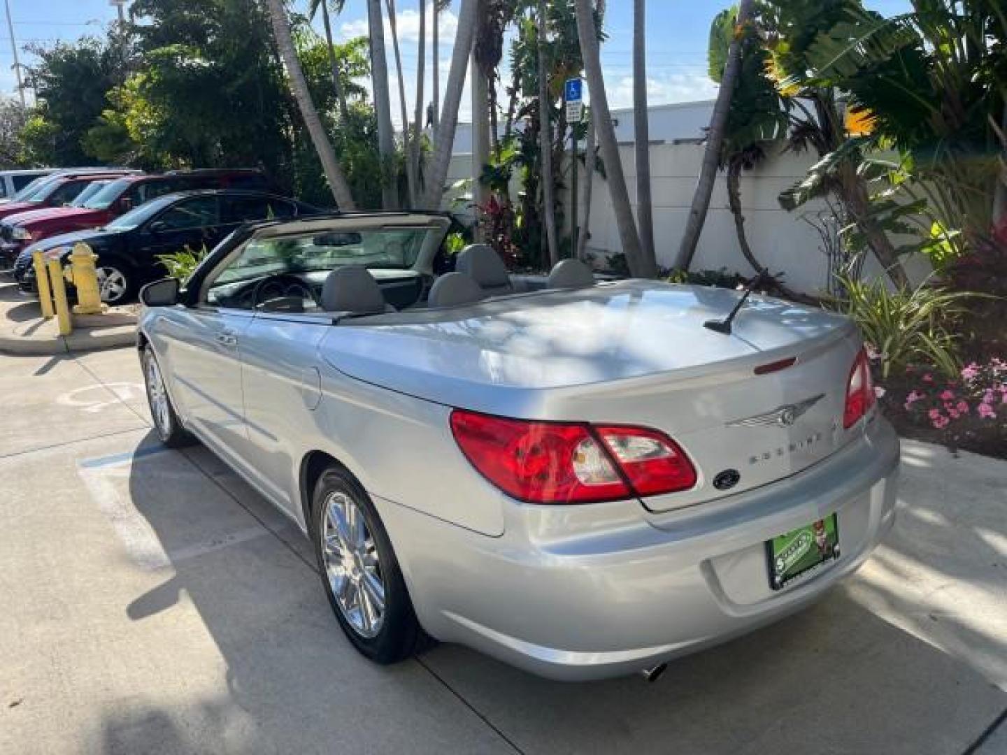 2008 Silver Steel Metallic /Slate Gray Chrysler Sebring Limited LOW MILES 38,605 (1C3LC65M68N) with an 3.5L SOHC MPI 24-Valve HO V6 Engine engine, Automatic transmission, located at 4701 North Dixie Hwy, Pompano Beach, FL, 33064, (954) 422-2889, 26.240938, -80.123474 - 2008 CHRYSLER SEBRING LIMITED NEW $36,230 ROAD READY VIN: 1C3LC65M68N292663 NO ACCIDENTS NO RECALLS CONVERTIBLE POWER CONVERTIBLE TOP 3.5L V6 F DOHC 24V LIMITED LOW MILES 36,604 3.5L V6 GASOLINE POWER MIRRORS POWER HEATED SEATS/MIRRORS FRONT WHEEL DRIVE BLUETOOTH 6 SERVICE RECORDS DVD Alloy Wheels A - Photo#88