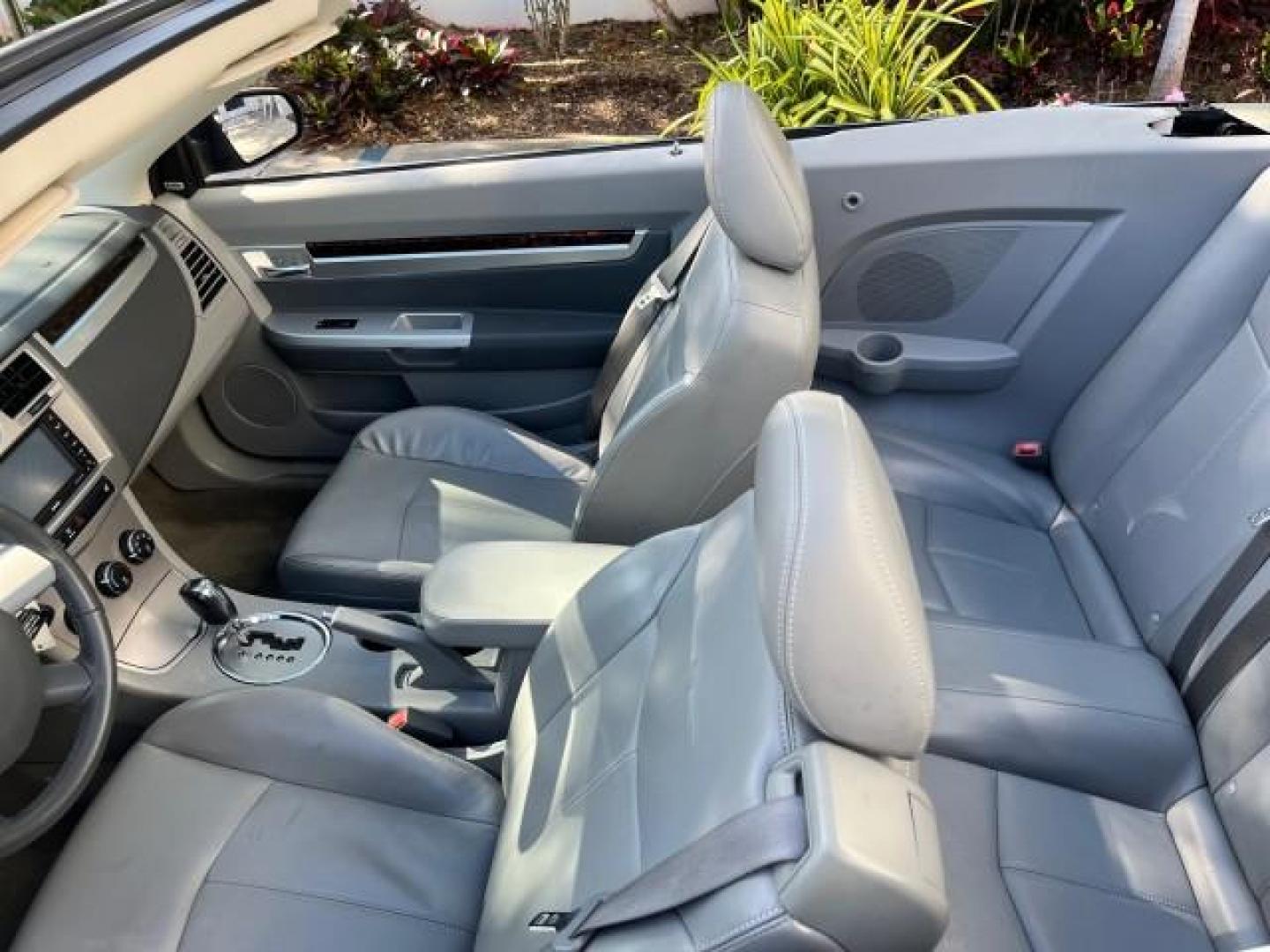 2008 Silver Steel Metallic /Slate Gray Chrysler Sebring Limited LOW MILES 38,605 (1C3LC65M68N) with an 3.5L SOHC MPI 24-Valve HO V6 Engine engine, Automatic transmission, located at 4701 North Dixie Hwy, Pompano Beach, FL, 33064, (954) 422-2889, 26.240938, -80.123474 - 2008 CHRYSLER SEBRING LIMITED NEW $36,230 ROAD READY VIN: 1C3LC65M68N292663 NO ACCIDENTS NO RECALLS CONVERTIBLE POWER CONVERTIBLE TOP 3.5L V6 F DOHC 24V LIMITED LOW MILES 36,604 3.5L V6 GASOLINE POWER MIRRORS POWER HEATED SEATS/MIRRORS FRONT WHEEL DRIVE BLUETOOTH 6 SERVICE RECORDS DVD Alloy Wheels A - Photo#98