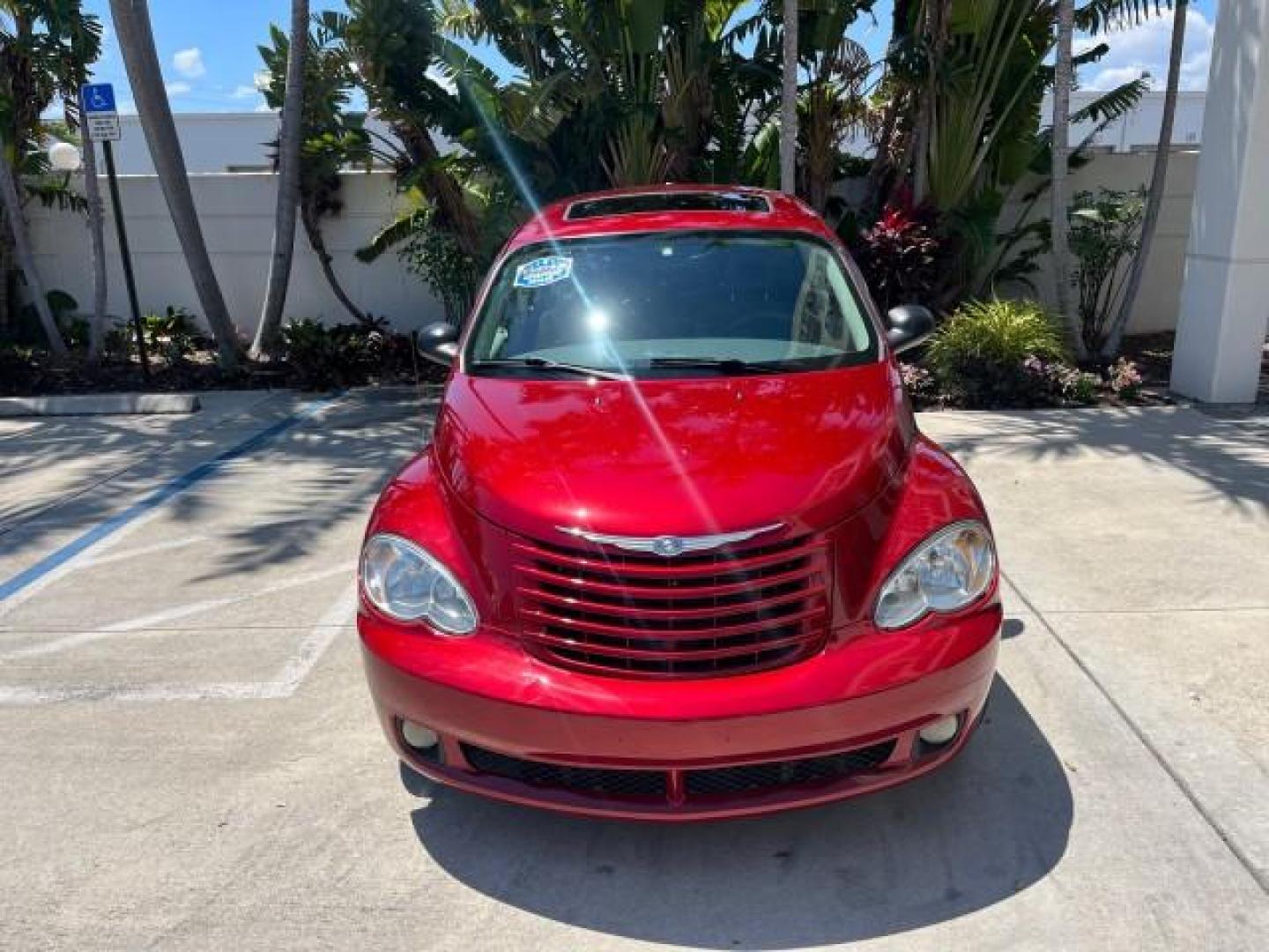 2008 Inferno Red Crystal Pearl /Pastel Slate Gray Chrysler PT Cruiser Touring 2.4 TURBO LOW MILES 51,572 (3A8FY58868T) with an 2.4L DOHC 16-Valve Turbo I4 Engine engine, Automatic transmission, located at 4701 North Dixie Hwy, Pompano Beach, FL, 33064, (954) 422-2889, 26.240938, -80.123474 - 2008 CHRYSLER PT CRUISER TOURING ROAD READY VIN: 3A8FY58868T133248 2.4L I4 TURBO VAN NO ACCIDENTS 2.4L I4 F DOHC 16V POWER SUNROOF NO RECALLS GASOLINE POWER SEATS FLORIDA OWNER FRONT WHEEL DRIVE 17 SERVICE RECORDS LOW MILES 51,572 Additional Airbags Adjustable Lumbar Support Alloy Wheels Anti-Theft - Photo#2